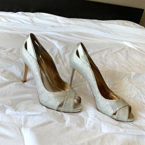 Silver heels